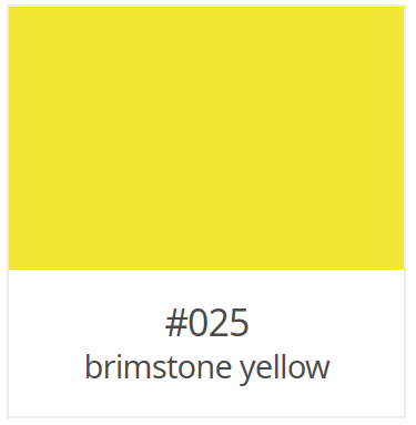 631-025-brimstone yellow brimstone yellow