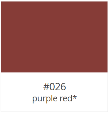 631-026-purple red-limited availability color purple red